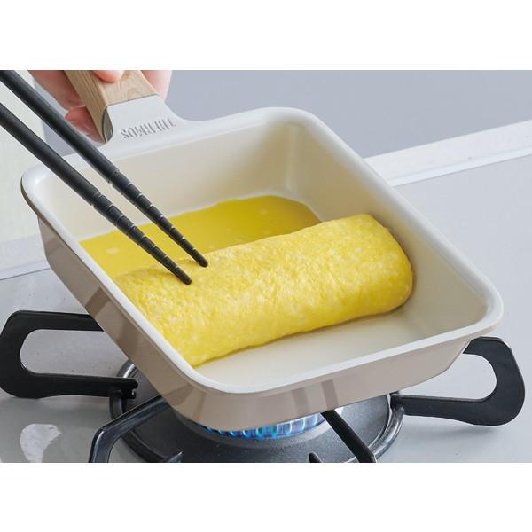 THERMOS（サーモス） フライパン 卵焼き IH対応 ガス火対応 セラ