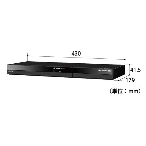 AQUOS 2B-C20GT1 シャープ 2TB ブルーレイディスクレコーダー 2B-GT1
