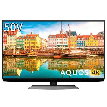 SHARP 4T-C50CL1 50V型4K内蔵　TV AQUOS 4K 4T-C50CL1 シャープ 50V型 4K液晶テレビ CL1シリーズ : 家電
