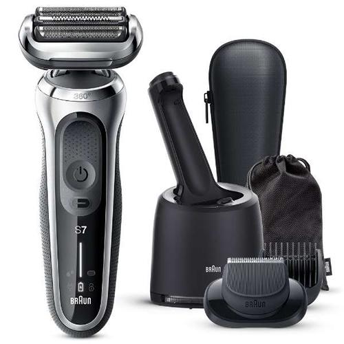 【シリーズ7】未使用品・BRAUNシェーバーセット【71-S7500cc-V】 BRAUN Series 7 71-S7500CC-V ブラウン 充電式シェーバー シリーズ7