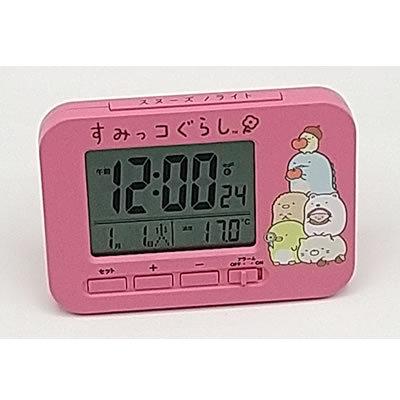 AC21023SXSG アリアス すみっコぐらし 電波目覚まし時計 とかげの
