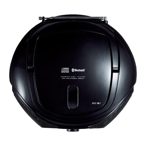 TOSHIBA　CDラジオ AUREX　AX-CW10(K)　ブラック Aurex AX-CW10-K 東芝 CDラジオ AUREX ブラック Bluetooth搭載 ワイド