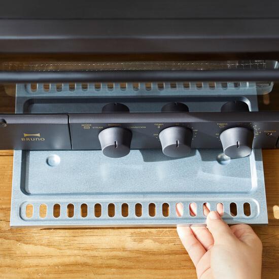 BOE067-BK ブルーノ スチーム＆ベイク トースター ブラック : 家電の
