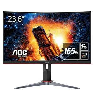 AOC ゲーミングモニター 23.6インチ C24G2/11 湾曲165hz | tspea.org