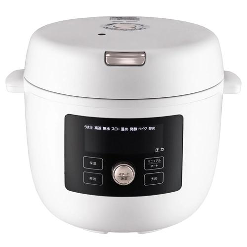 TIGER 電気圧力鍋◾️COK-B400-WM ホワイト タイガー（TIGER） COK-B400-WM 2.5L 電気圧力鍋 マットホワイト TIGER