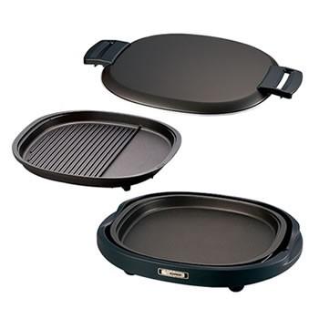 やきやき EA-BJ20-TD 象印 ホットプレート 2枚プレートタイプ ダーク