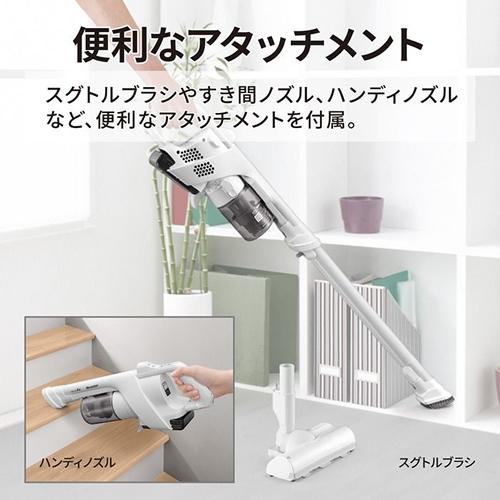 RACTIVE Air EC-AR11-W シャープ コードレススティック掃除機 ホワイト