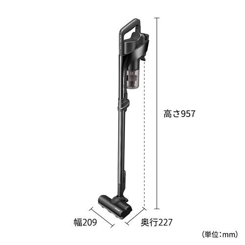 RACTIVE Air EC-FR10-B シャープ コードレススティック掃除機 ブラック