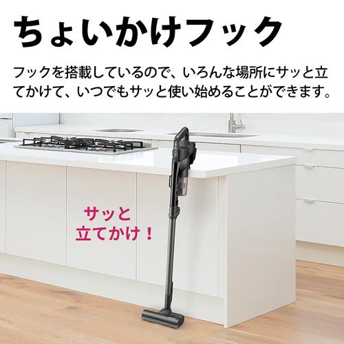 スティッククリーナー SHARP RACTIVE Air EC-FR10-B RACTIVE Air EC-FR10-B シャープ コードレススティック掃除機 ブラック
