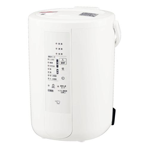 象印 加湿器 スチーム式 EE-RU50-WA 480mL/h フィルター不要 象印（ZOJIRUSHI） EE-RU50-WA スチーム式加湿器 ホワイト タンク容量