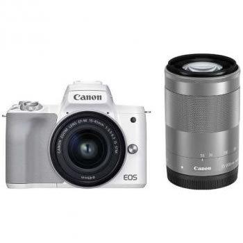 WEB限定】【WEB限定】EOS-M2-WZ-WH キヤノン ミラーレス一眼カメラEOS