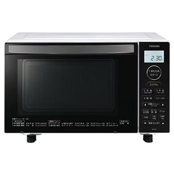 オーブンレンジ　TOSHIBA TOSHIBA（東芝） ER-X18-W 18L オーブンレンジ ホワイト : 家電の