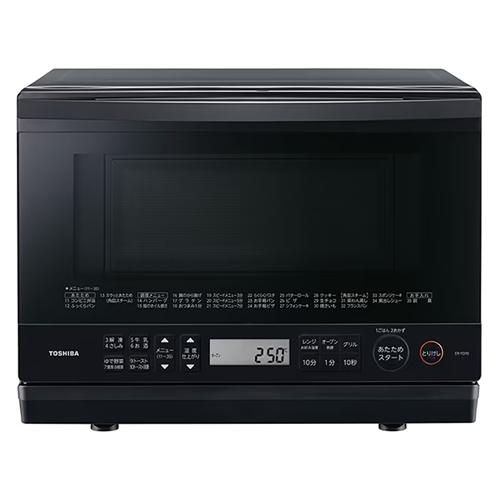 TOSHIBAオーブンレンジ 30L グランブラック ER-YD7000-K TOSHIBA 東芝 過熱水蒸気オーブンレンジ 石窯ドーム グラン