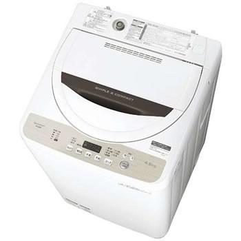 SHARP ES-GE4B-C シャープ 4.5kg 全自動洗濯機 (ベージュ系 SHARP ES-GE4B-C シャープ 4.5kg 全自動洗濯機 (ベージュ系