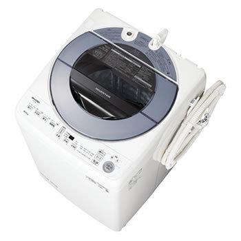 ES-GV8E-S シャープ 洗濯8.0kg 全自動洗濯機 シルバー系｜kaden-sakura