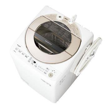 SHARP（シャープ） ES-GV9F-N 洗濯9.0kg 全自動洗濯機 ゴールド系 
