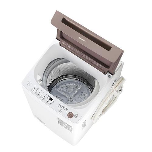 SHARP ES-GV9H-T シャープ 洗濯9kg 全自動洗濯機 ライトブラウン SHARP ES-GV9H-T シャープ 洗濯9kg 全自動洗濯機 ライトブラウン