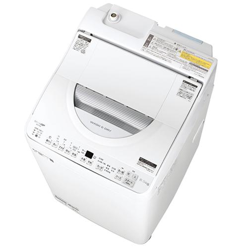 （けい）シャープ 縦型乾燥機付洗濯機 ES-TX6G-S SHARP（シャープ） ES-TX6G-S 洗濯6kg 乾燥3.5kg タテ型洗濯乾燥機