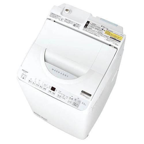 SHARP ES-TX6H-W シャープ 洗濯6.5kg 乾燥3.5kg タテ型洗濯乾燥 SHARP ES-TX6H-W シャープ 洗濯6.5kg 乾燥3.5kg タテ型洗濯乾燥
