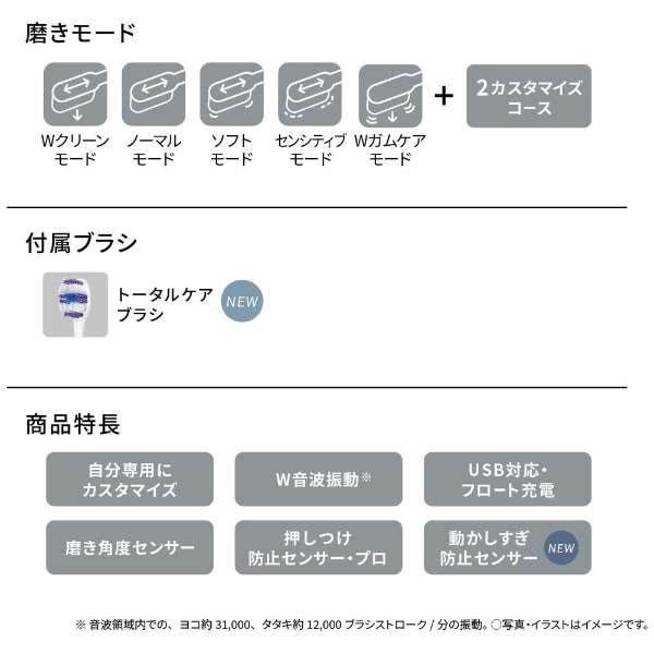 Doltz EW-DT63-N パナソニック 音波振動ハブラシ(電動歯ブラシ) ドルツ