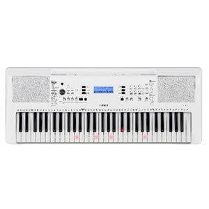 YAMAHA（ヤマハ） EZ-300 電子キーボード シルバーホワイト : 家電の