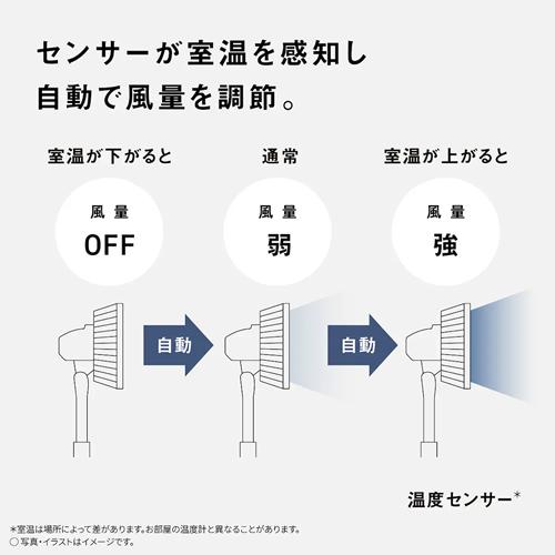 Panasonic（パナソニック） F-C339D-W リビング扇 ホワイト 扇風機 9枚