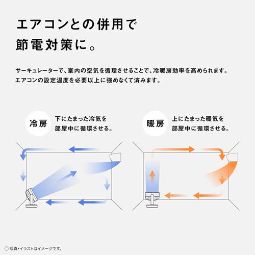 Panasonic（パナソニック） F-D237D-W サーキュレーター ホワイト 5枚