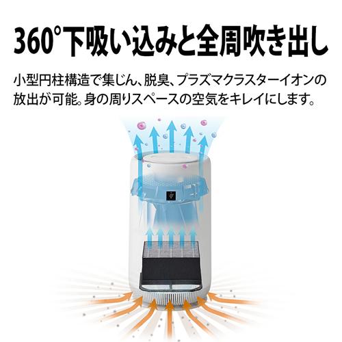 SHARP（シャープ） FU-SC01-W 空気清浄機 プラズマクラスター7000搭載