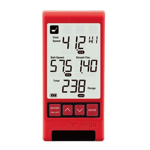 RED GM044 PRGR マルチスピード測定器 レッドアイズポケット EYES