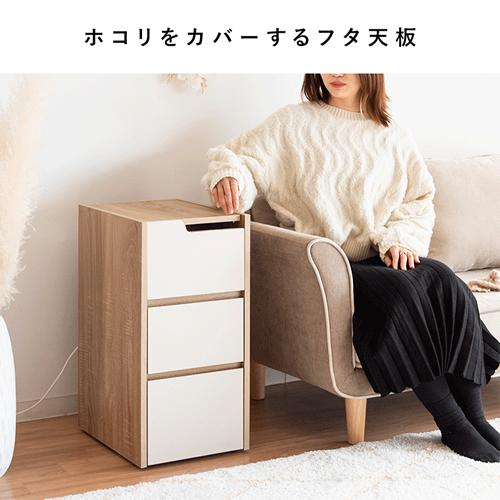 GRK-008R-BR 宮武製作所 ゲーム機ワゴン REGABO（レガボ） ブラウン ゲーム機収納ラック Switch収納の画像