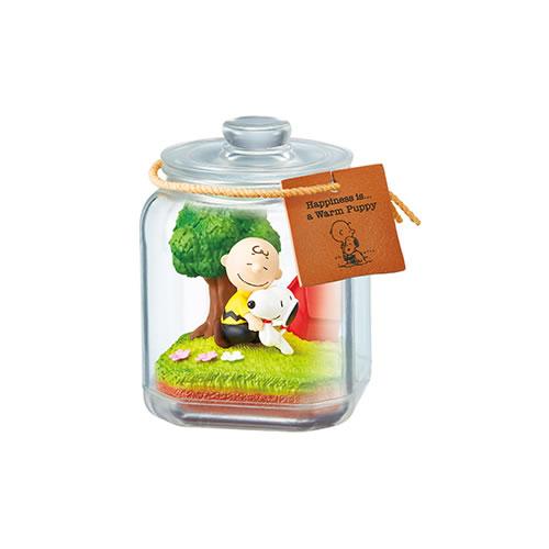 H-4521121250854 リーメント SNOOPY FRIENDS Terrarium Happiness with Snoopy 6個入りBOX｜kaden-sakura｜02