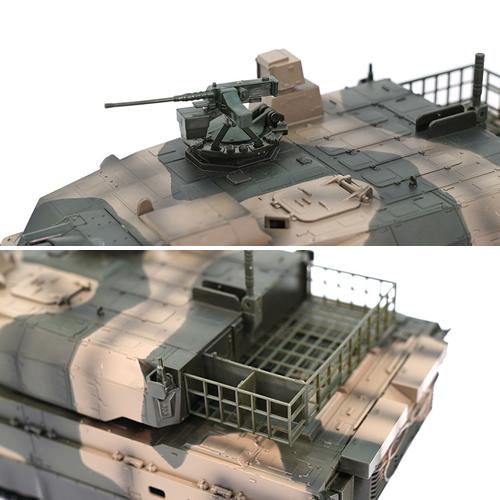 H-4548565383825 京商 RC ラジコン BB弾バトルタンク ウェザリング仕様 陸上自衛隊10式戦車 TW006｜kaden-sakura｜02