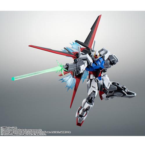 H-4573102637499 BANDAI SPIRITS ROBOT魂 ＜SIDE MS＞ AQM/E-X01 エールストライカー＆エフェクトパーツセット ver. A.N.I.M.E. 機動戦士ガンダムSEED｜kaden-sakura｜05