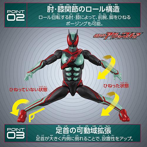 BANDAI（バンダイ） H-4582769907616 仮面ライダーアクション