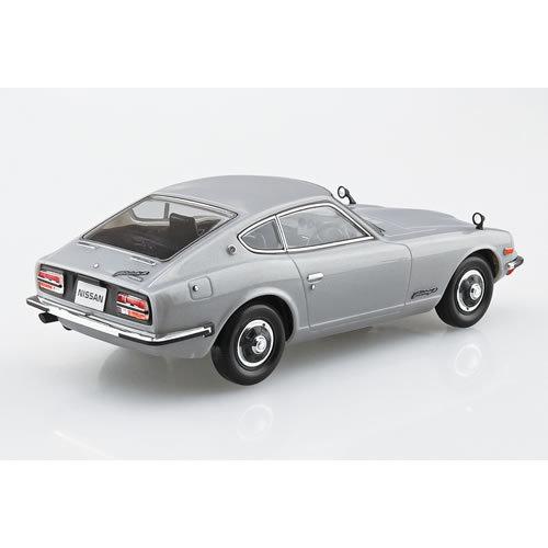 H-4905083062586 アオシマ 1／32 ザ・スナップキット No.13-D ニッサン S30フェアレディZ(シルバー)｜kaden-sakura｜03