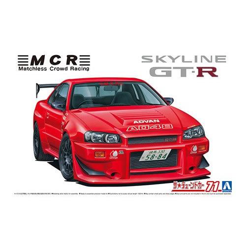 ザ・チューンドカー H-4905083063514 アオシマ 1/24 MCR BNR34 ザ・チューンドカー H-4905083063514 アオシマ 1/24 MCR BNR34