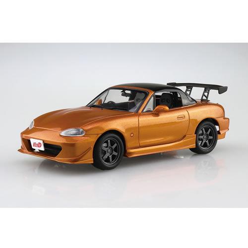 ザ・モデルカー H-4905083064184 アオシマ 1/24 頭文字D ザ・モデルカー H-4905083064184 アオシマ 1/24 頭文字D