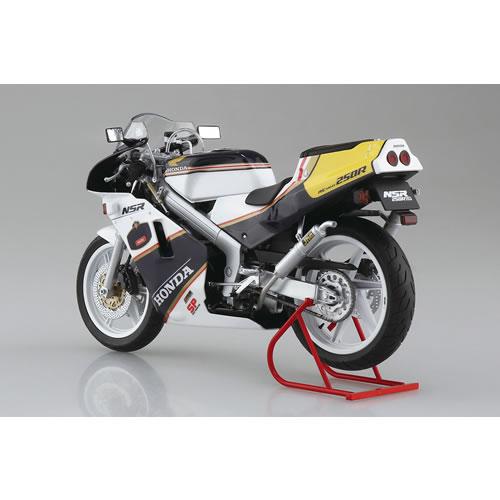 H-4905083066911 アオシマ 1／12 ザ・バイク51 ホンダ MC18 NSR250R SP カスタム 88｜kaden-sakura｜02