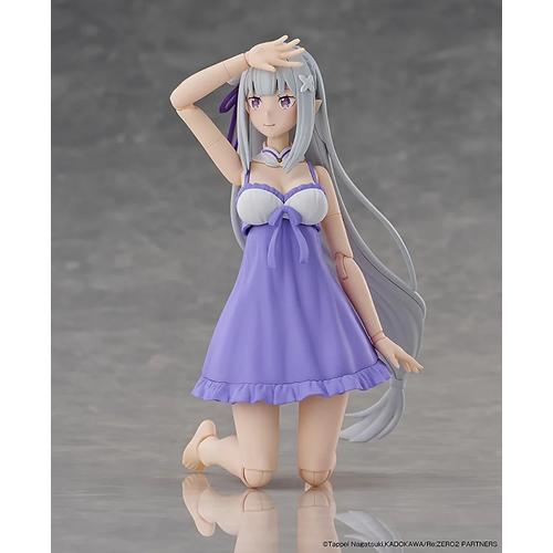 H-4935228698165 KADOKAWA KADOKAWA PLASTIC MODEL SERIES 『Re:ゼロから始める異世界生活』 エミリア DX ver.の画像