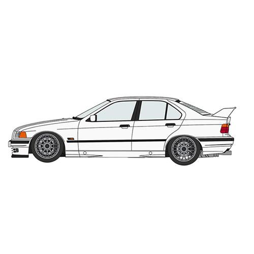 ハセガワ H-4967834208315 1／24 BMW 320i “カスタムバージョン