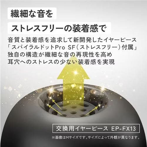 WOOD HA-FW5000T-B ビクター ワイヤレスイヤホン master（ウッド