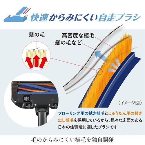 iNSTICK HC-JM2C-A 三菱 コードレススティック掃除機 ZUBAQ アッシュ