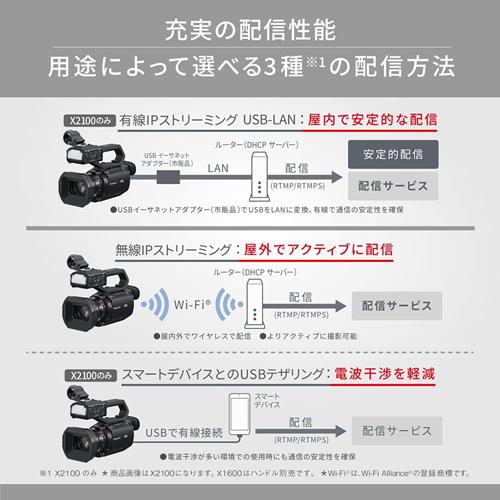 Panasonic（パナソニック） 【今なら5年延長保証加入が無料】HC-X1600