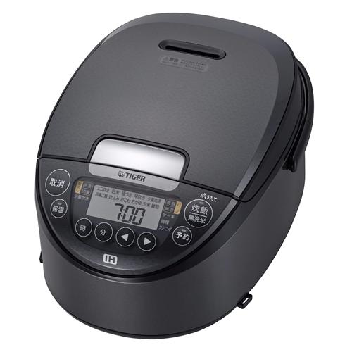 炊きたて JPW-S100-HM タイガー 5.5合炊き IHジャー炊飯器 メタリック 