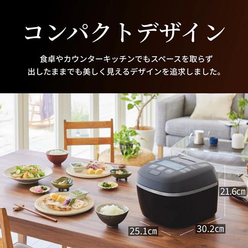 ご泡火炊き JRI-A100-KM タイガー 圧力IHジャー炊飯器 5.5合炊き