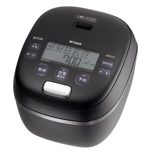 TIGER 炊飯器 JPC-G100黒 5.5合　しゃもじ付き　2019年製 TIGER 炊飯器 JPC-G100黒 5.5合 しゃもじ付き 2019年製 TIGER 炊飯器