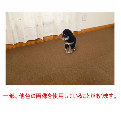 KP-58-BR SANKO おくだけ吸着 ペット用撥水タイルマット同色40枚入 30×30cm　ブラウン