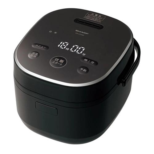 SHARP（シャープ） KS-CF05E-B ジャー炊飯器 3合炊き ブラック系