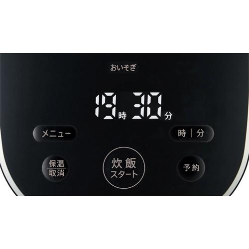 SHARP KS-CF05E-B シャープ ジャー炊飯器 3合炊き ブラック系 : 家電の