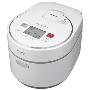 ヘルシオ KS-MX18B-W シャープ 1升ヘルシオ炊飯器 （ホワイト系 